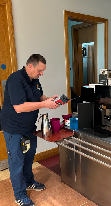 PAT Testing Coffee Machine